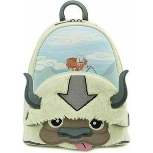 Loungefly Nickelodeon Avatar Aang and Appa Fuzzy Mini Backpack